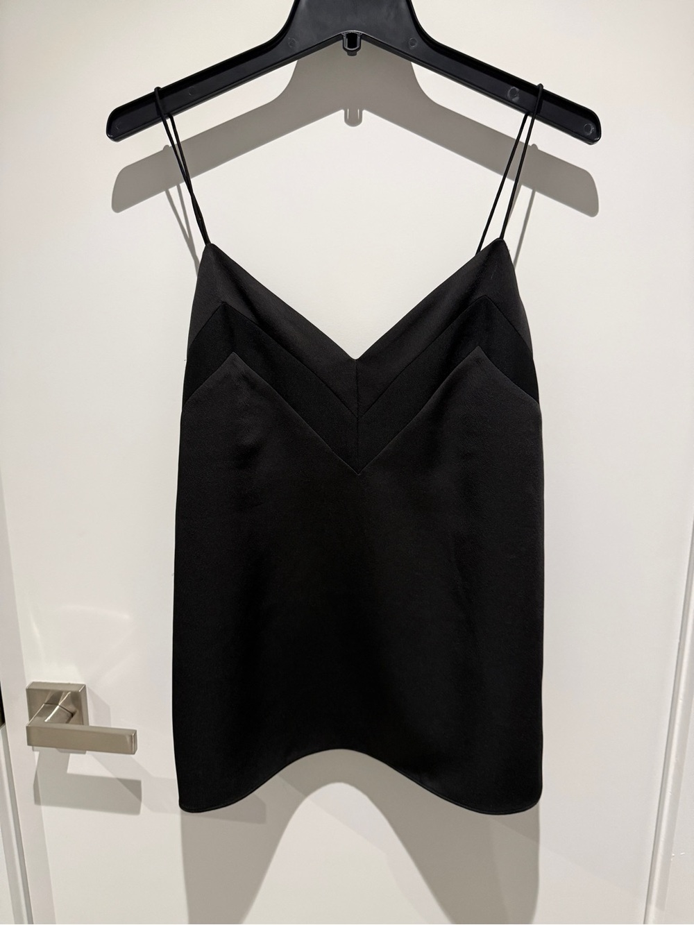 Reiss Black V-Neck Cami